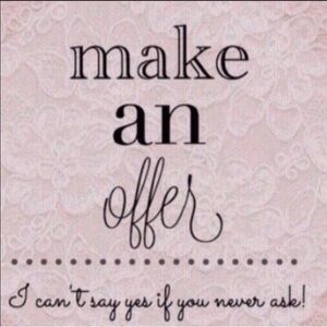 Open to all offers!  Lets go!
Ships same day!